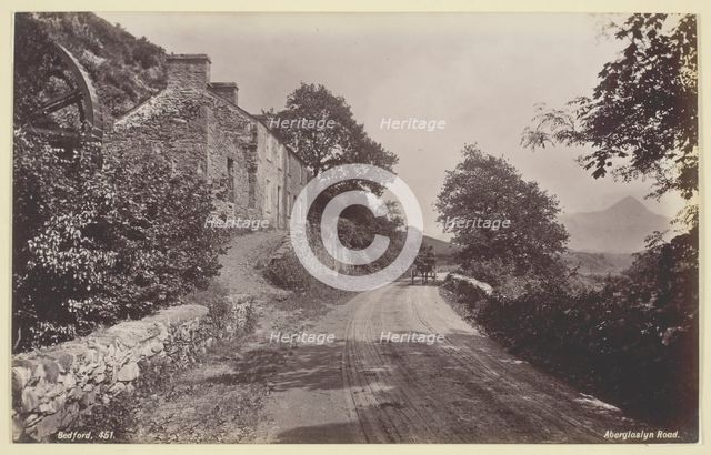 Aberglaslyn Road, 1860/94. Creator: Francis Bedford.