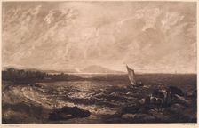 Aberlady Bay, (c1820s), c1889. Creator: William Brassey Hole