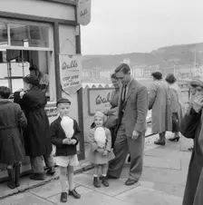 Aberystwyth, Wales, 16/06/1956. Creator: John Laing plc