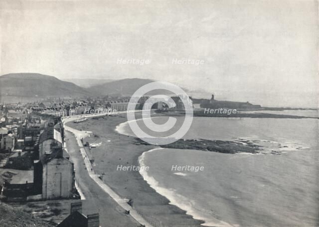 'Aberystwith - View of the Bay, Showing the Castle and the University College', 1895. Artist: Unknown.