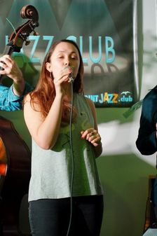 Abi Glasser, Seaford Head Golf Club, Seaford, Feb 2016. Artist: Brian O'Connor