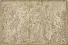 Abigail before David, n.d. Creator: Unknown