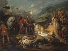 Abigail Bringing Gift to David, 1641. Creator: Simon de Vos