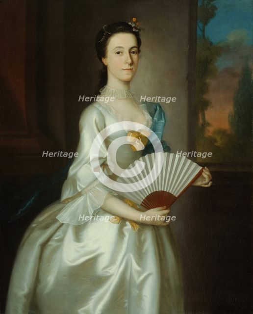Abigail Chesebrough (Mrs. Alexander Grant), 1754. Creator: Joseph Blackburn.