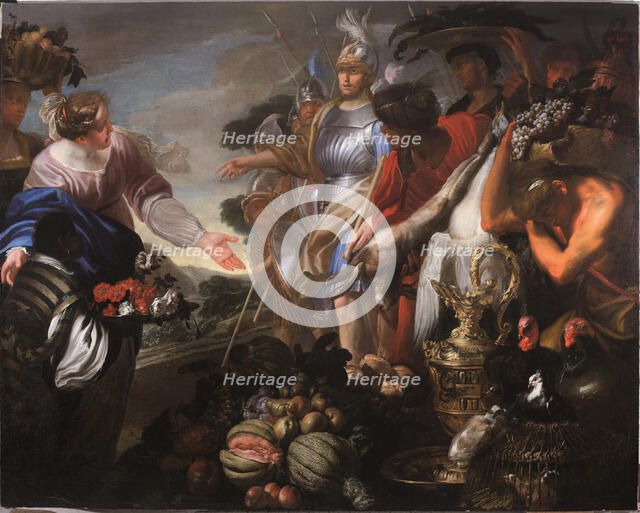 Abigail Offers Gifts to David and His Army.