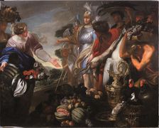 Abigail Offers Gifts to David and His Army