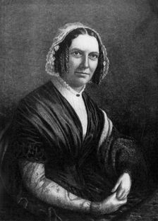 Abigail Powers Fillmore, wife of American president Millard Fillmore, 19th century, (1908)