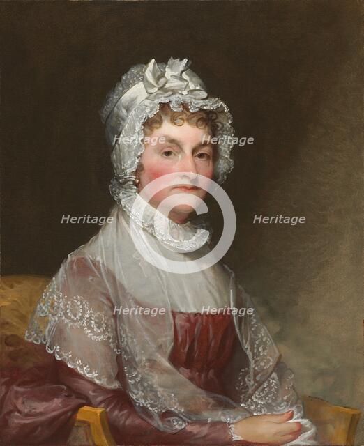 Abigail Smith Adams (Mrs. John Adams), 1800/1815. Creator: Gilbert Stuart.