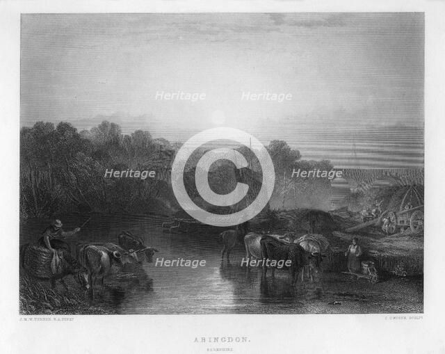 'Abingdon', 19th century.Artist: C Cousen