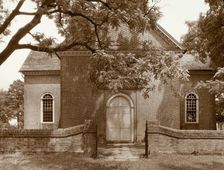 Abingdon Church, White Marsh vicinity, Gloucester County, Virginia, 1930. Creator: Frances Benjamin Johnston
