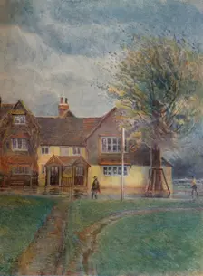 Abinger Hatch Inn 1911, (1914). Artist: James S Ogilvy