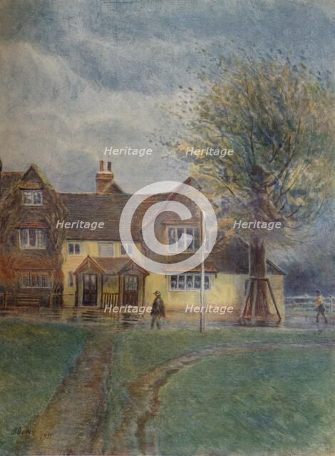 'Abinger Hatch Inn', 1911, (1914). Artist: James S Ogilvy.