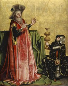 Abishai before David, 1435. Creator: Konrad Witz