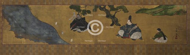 Ablution Scene (Misogi), late 18th Century. Creator: Tawaraya S?ri (Japanese, active late 1700s).
