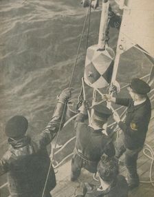 Aboard a British Minesweeper 1945