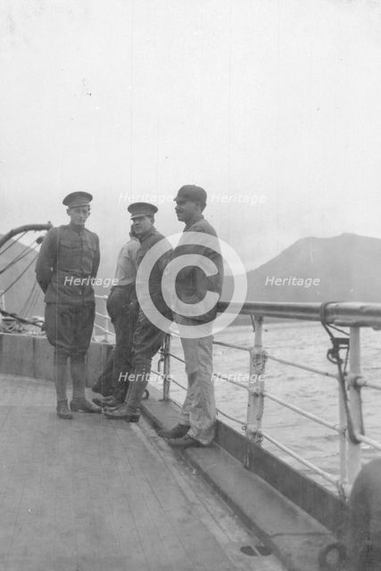 Aboard S.S. Victoria, between c1900 and 1916. Creator: Unknown.