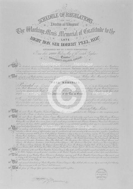 Abolotion of bread tax, 1851. Artist: James Yates