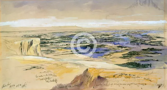 'Aboo Seer', 4th Febuary 1867. Artist: Edward Lear