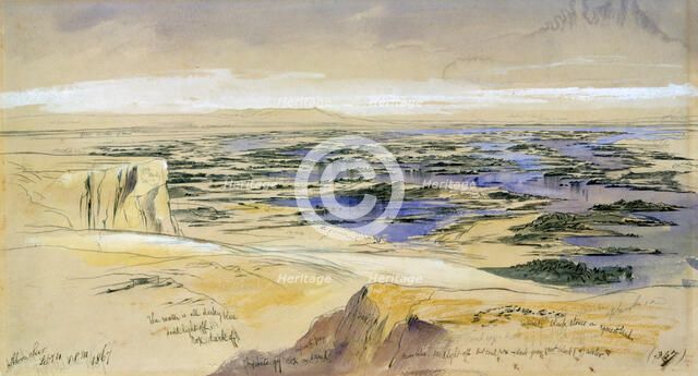 'Aboo Seer', 4th Febuary 1867. Artist: Edward Lear