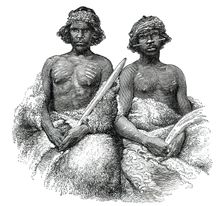 Aboriginal Australians - young men, daguerreotyped in Port Phillip by Mr. Kilburn, 1850. Creator: Unknown