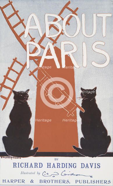 About Paris by Richard Harding Davis, Illustrated by Edward Penfield, Harper & Brothers..., c1895. Creator: Edward Penfield.