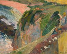 Above the Sea, 1889. Creator: Paul Gauguin