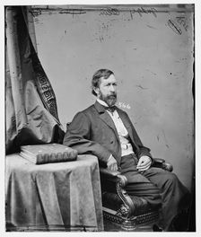 Abram Baldwin Olin of New York, between 1860 and 1875. Creator: Unknown