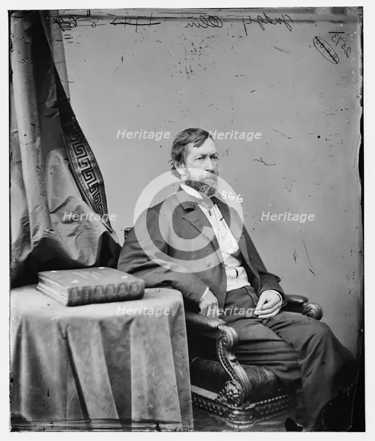 Abram Baldwin Olin of New York, between 1860 and 1875. Creator: Unknown.