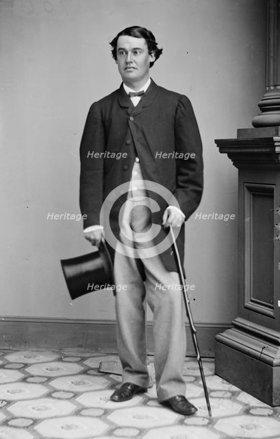 Abram Stevens Hewitt, between 1855 and 1865. Creator: Unknown.