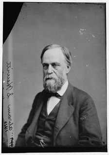 Abram S. Hewitt of New York, between 1870 and 1880. Creator: Unknown
