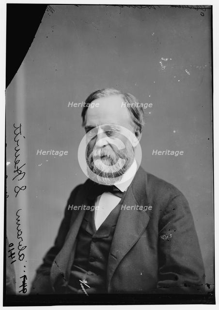 Abram S. Hewitt of New York, between 1870 and 1880. Creator: Unknown.