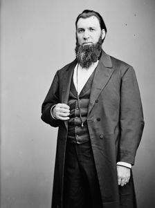 Abram Wakeman, between 1855 and 1865. Creator: Unknown