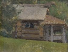 Abramtsevo. The Hut on Chicken Legs, End of 1880s