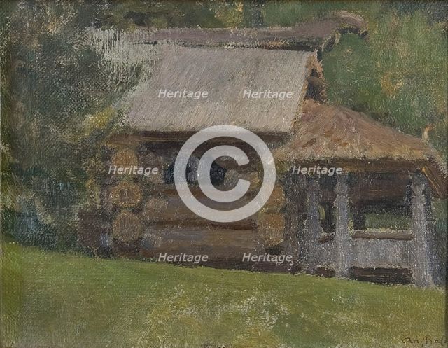 Abramtsevo. The Hut on Chicken Legs, End of 1880s.