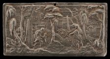 Abraham Welcoming the Three Angels, c. 1525/1535. Creator: Peter Flotner