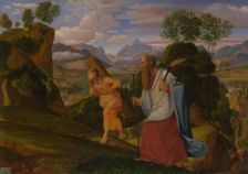 Abraham and Isaac, 1817. Artist: Olivier, Johann Heinrich Ferdinand (1785-1841)