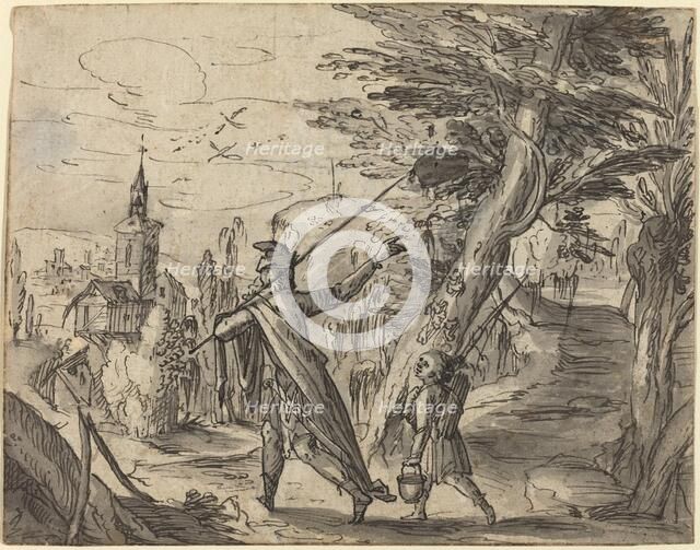 Abraham and Isaac. Creator: Hermann Weyer.