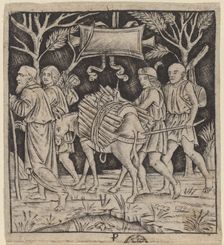 Abraham and Isaac on Their Way to Mount Moriah, c. 1490/1510. Creator: Peregrino da Cesena