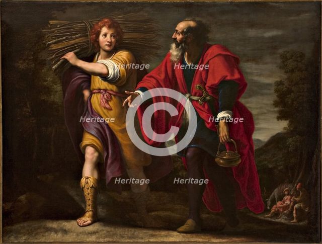 Abraham and Isaac: "So the two of them went together", c1640. Creator: Rosselli, Matteo (1578-1650).