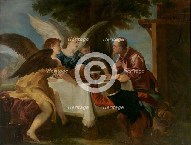 Abraham and the Three Angels, c1667-c1668.  Creator: Juan Antonio de Frias y Escalante.