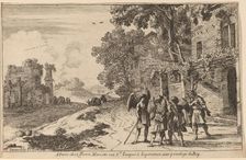 Abraham and the Three Angels. Creator: Herman van Swanevelt