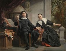 Abraham Casteleyn and his Wife, Margarieta van Bancken, 1663. Creator: Jan de Bray