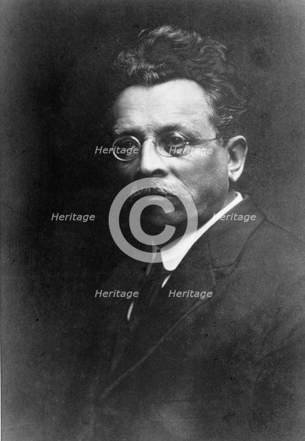 Abraham Cohan, one of the great figures of early Jewry in USA. Creator: Unknown.