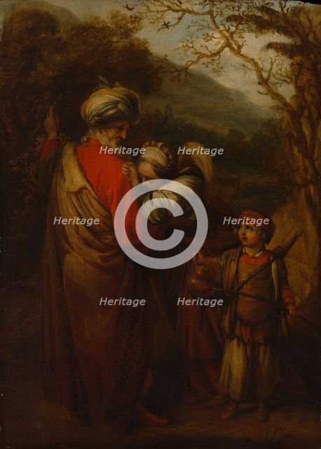Abraham Dismissing Hagar and Ishmael, 1658. Creator: Barent Fabritius.