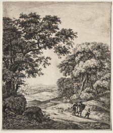 Abraham Dismissing Hagar. Creator: Anthonie Waterloo (Dutch, 1609/10-1690)