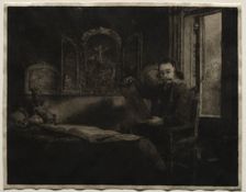 Abraham Francen, Apothecary, c. 1657. Creator: Rembrandt van Rijn (Dutch, 1606-1669)