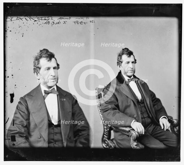 Abraham Herr Smith of Pennsylvania, between 1865 and 1880. Creator: Unknown.