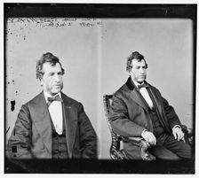 Abraham Herr Smith of Pennsylvania, between 1865 and 1880. Creator: Unknown