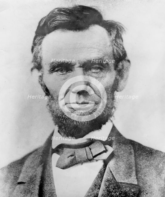 Abraham Lincoln, 16th President of the United States. Creator: Unknown.