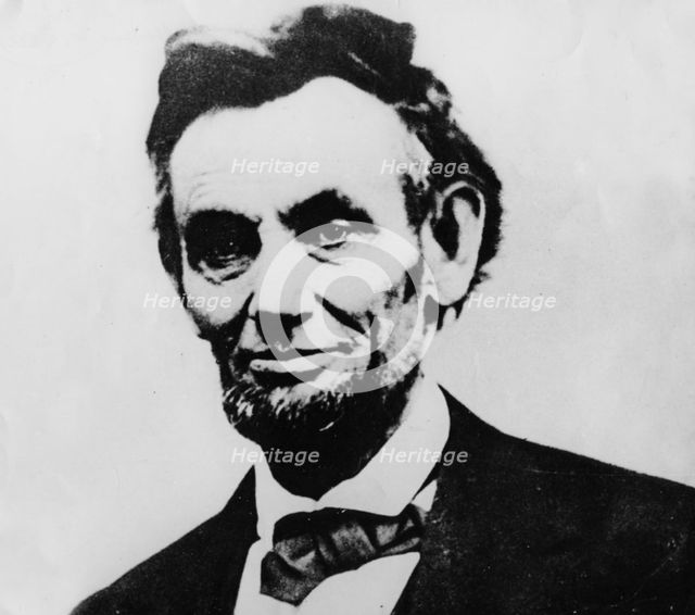 Abraham Lincoln, 16th President of the United States. Creator: Unknown.